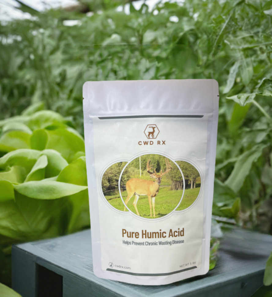 humic acid bag in garden